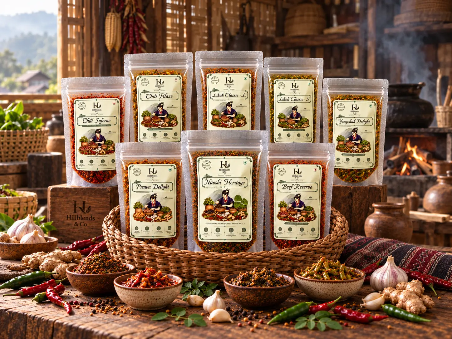 Hillblends pickle collection