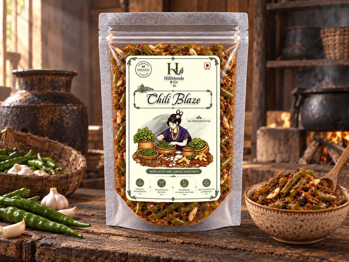 Chilli Blaze pickle